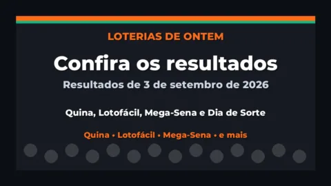 Confira o Resultado da Quina, Lotofácil de ontem e outras loterias
