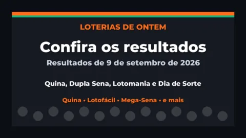 Confira o Resultado da Quina, Dupla Sena de ontem e outras loterias