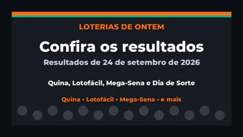 Confira o Resultado da Quina, Lotofácil de ontem e outras loterias