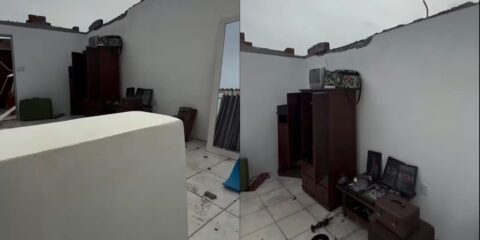 Morador de Pelotas mostra nas redes estragos causados por tempestade
